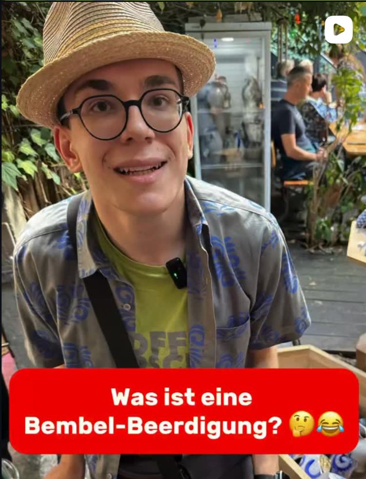 Luis Adam beim Apfelweinkönig